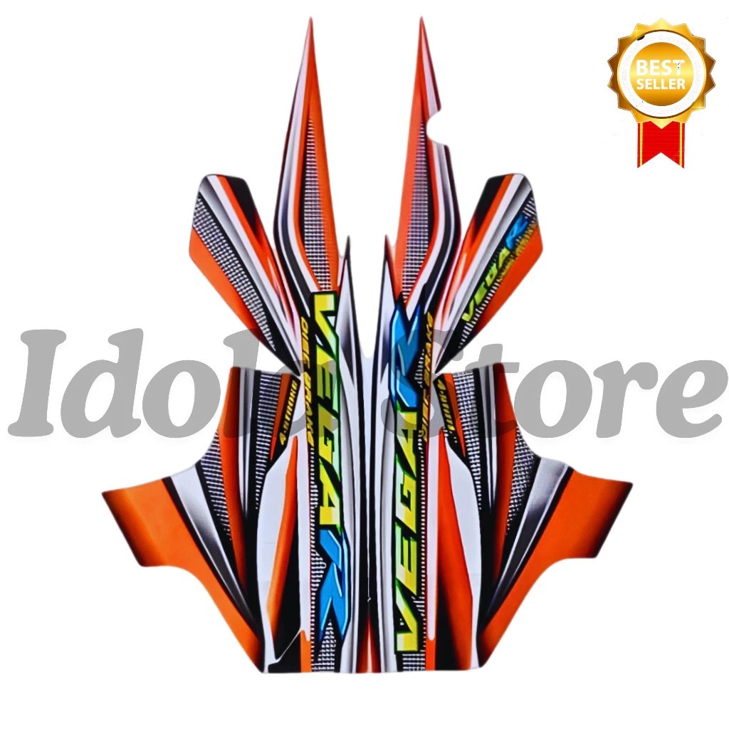 Stiker Striping Yamaha Vega R 2005 - List Stiker Standar Vega R 2005 - Striping Standar Vega R 2005 