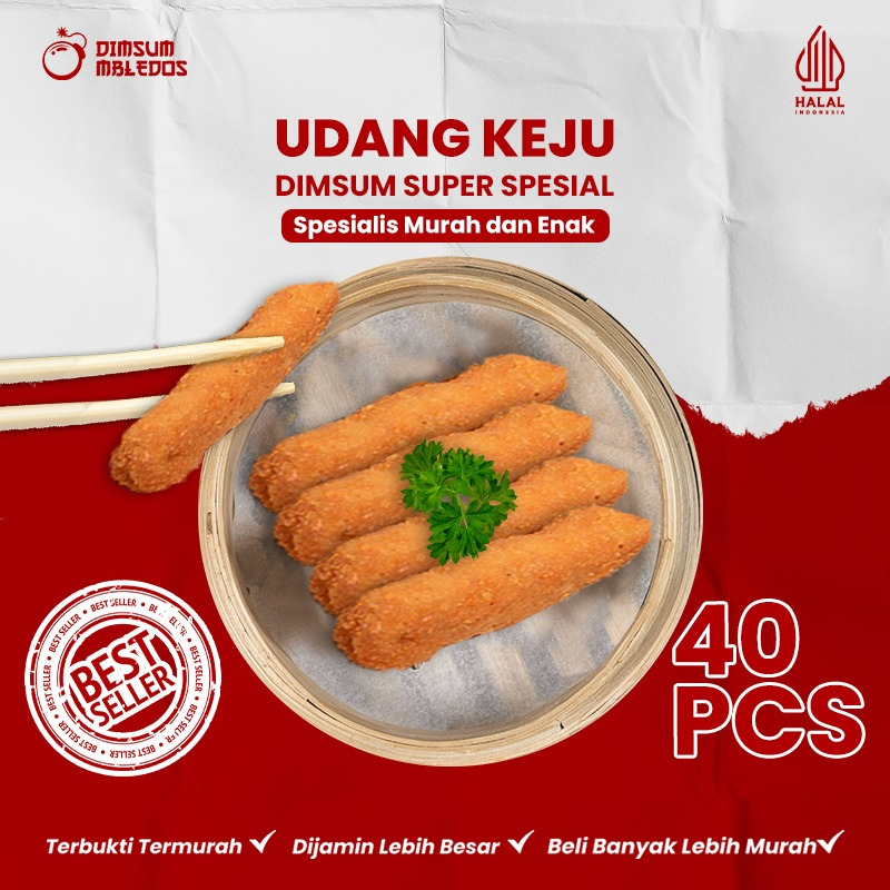 

Dimsum Nugget Keju / Bento Ayam Keju - Frozen Food Halal Mbledos Super Premium Grosir Pack