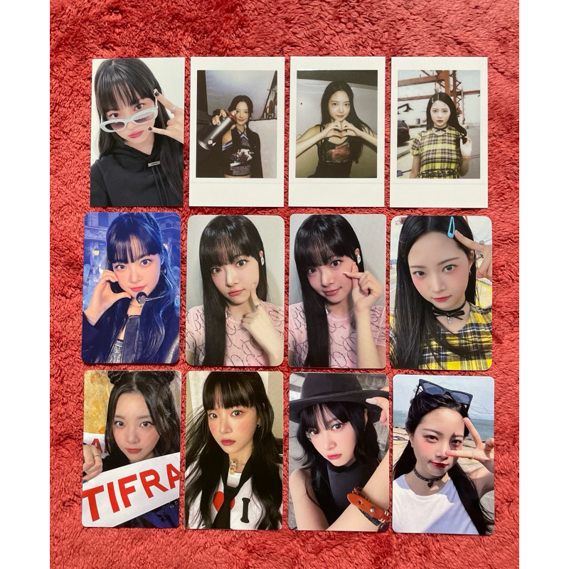 OFFICIAL PHOTOCARD PC EUNCHAE LE SSERAFIM PART 1