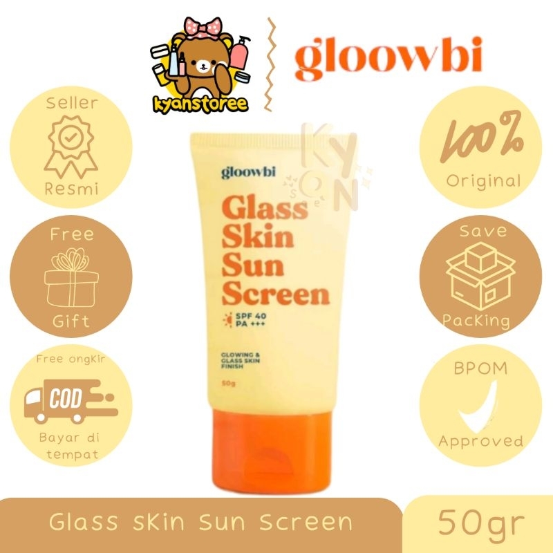 GLOOWBI GLASS SKIN SUNSCREEN
