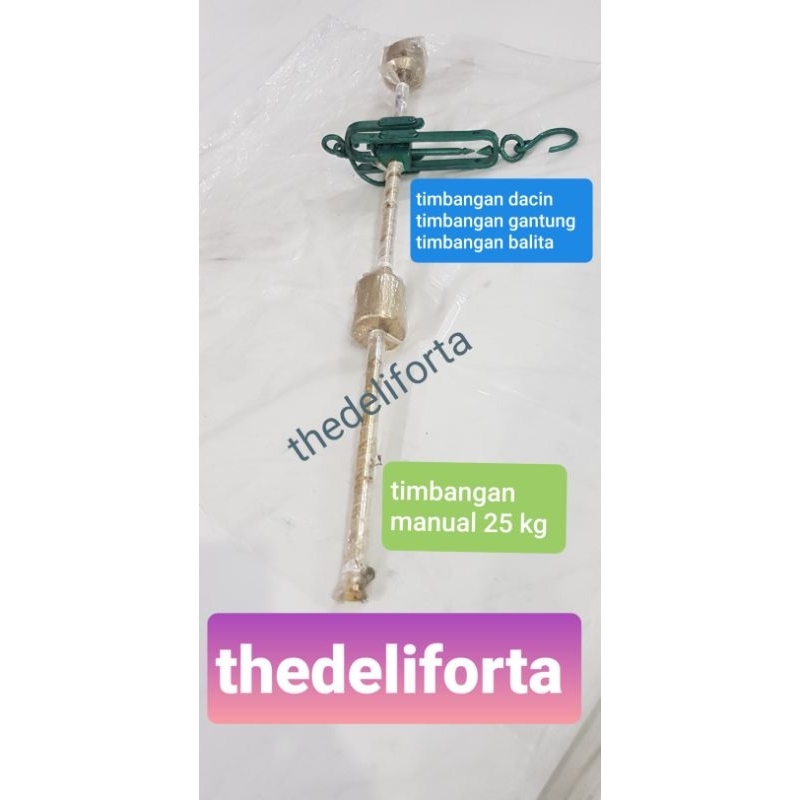 Timbangan dacin 25kg /timbangan balita 25kg/timbangan watangan/timbangan Posyandu/ gantung/timbangan