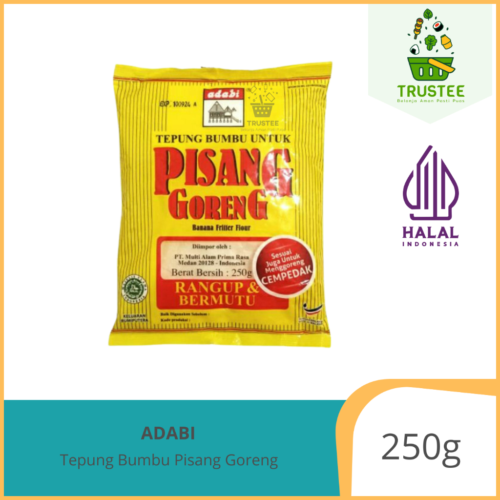 

Adabi Tepung Bumbu Untuk Pisang Goreng 250gr