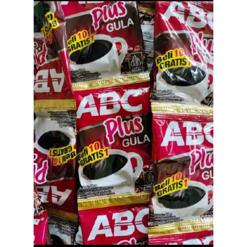 

Kopi ABC plus gula 18 gr