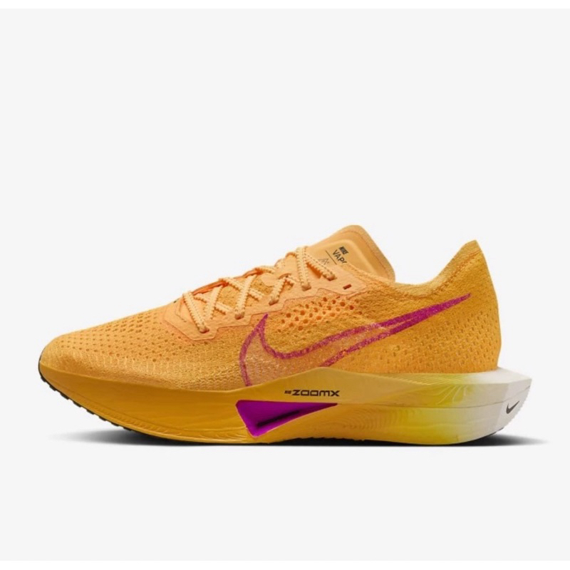 Nike ZoomX Vaporfly Next% 3 Laser Orange Yellow Original 100%