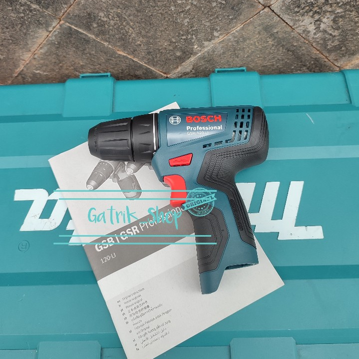 Bor Bosch Gsr 120 Li Bor baterai Bosch 12v Cordless drill Bosch (Unit Only)