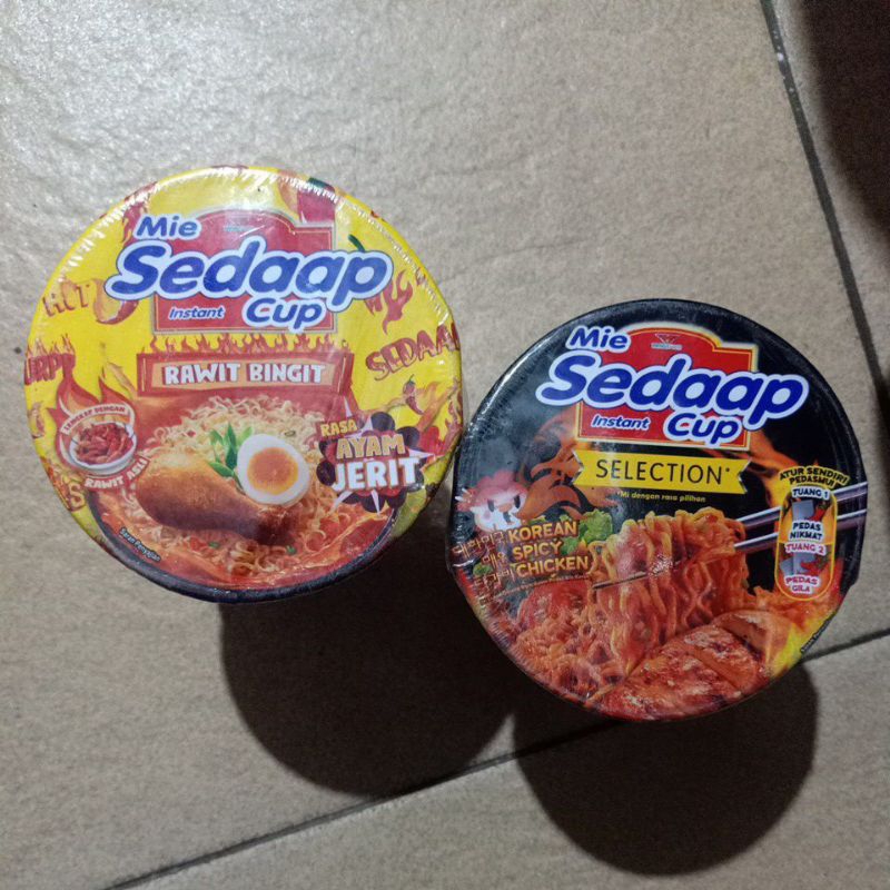 

Mie sedaap instan cup all varian murah original