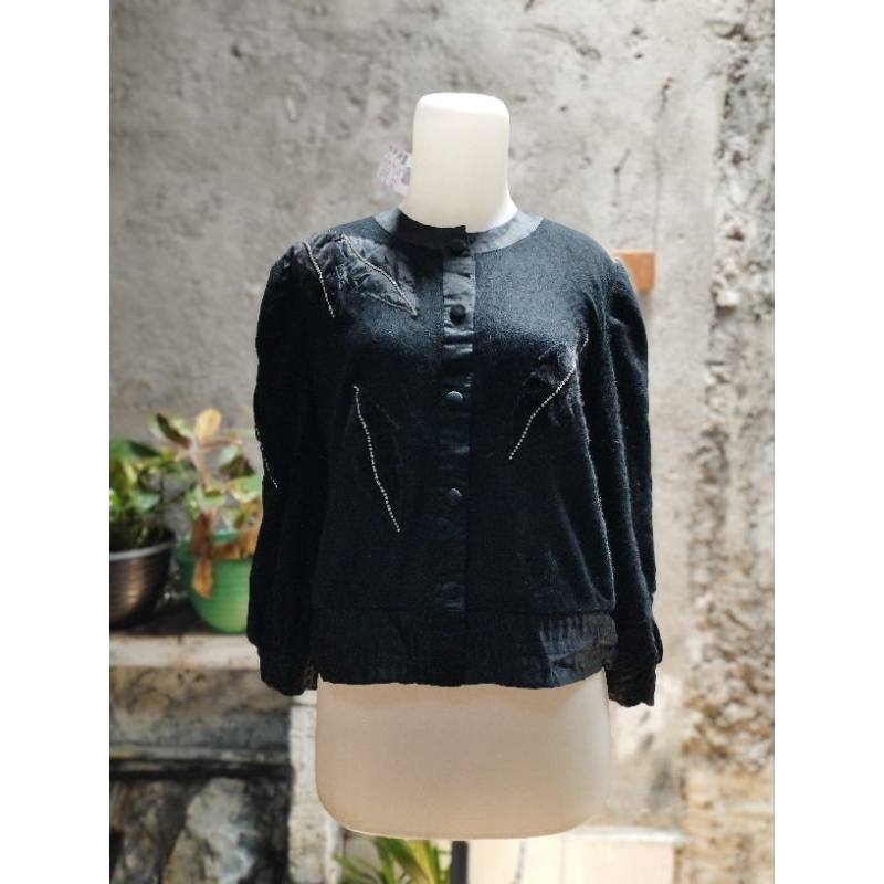 Outer wanita luaran cewe long Sleeve blazer perempuan sweatshirt QQ 4000 atasan cewe baju perempuan 