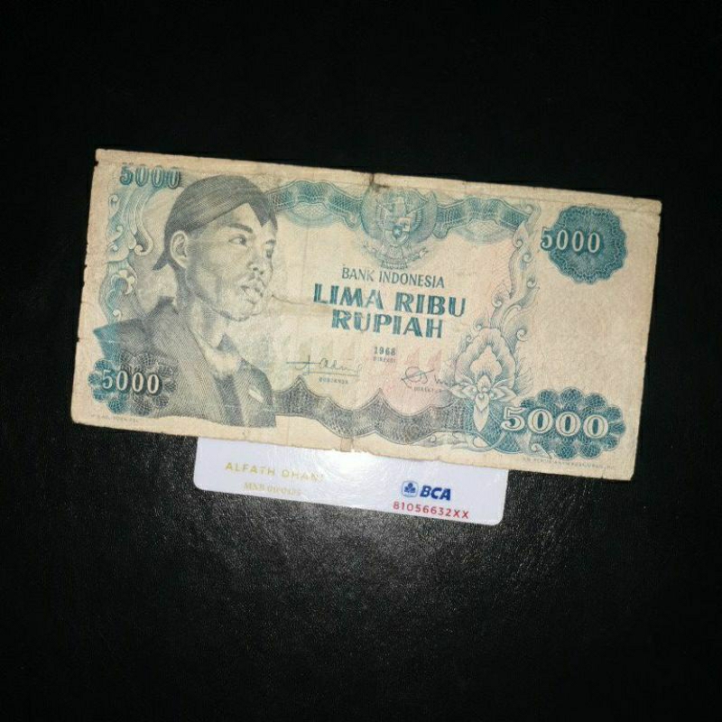 Uang Kuno Seri Sudirman Pecahan 5000 Rupiah