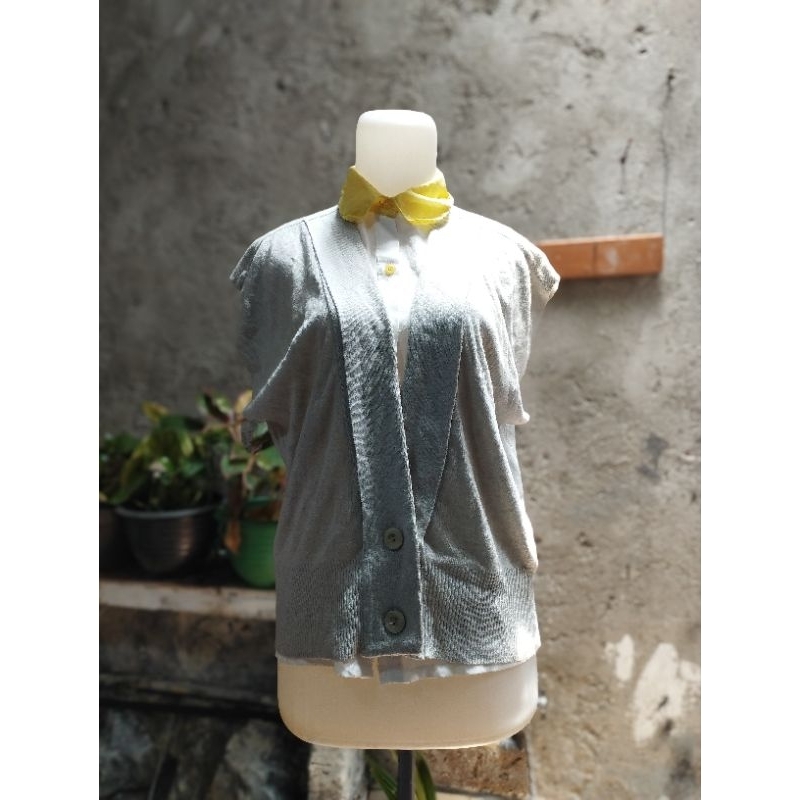 Outer cewe luaran perempuan cardigan wanita cardi preloved QQ 210 fashion wanita atasan cewe baju lu