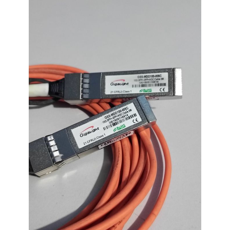 Kabel SFP+ AOC 10G Support Mikrotik x86