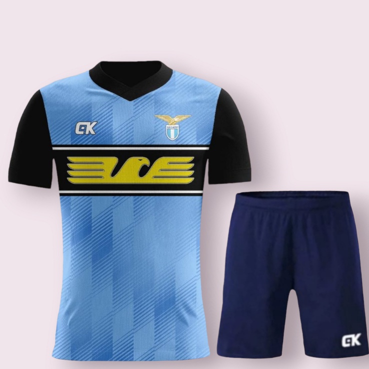 Super Setelan BolaBaju Bola Lazio Printing Dewasa 1 Set Celana Size MLXL
