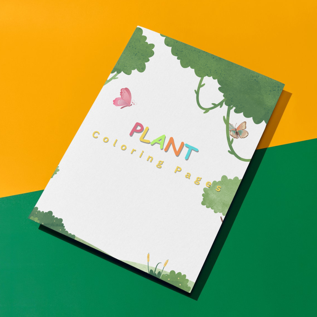 

Coloring Pages 20 Halaman Tema Plant Untuk Anak PAUD/ Anak TK/ Kertas Mewarnai