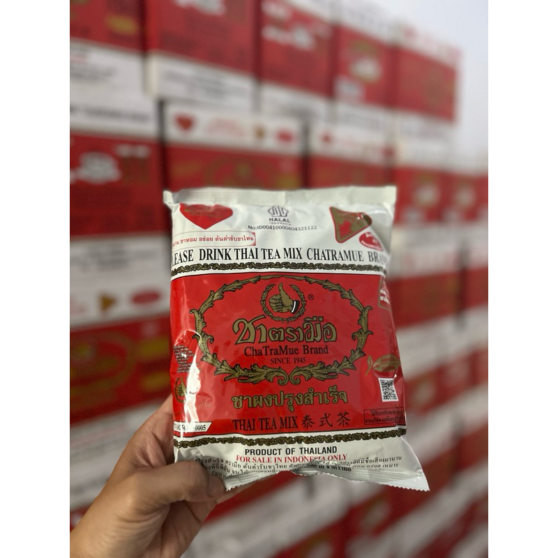 

Chatramue Thai Tea 400 gr Teh Thailand Murah BPOM HALAL