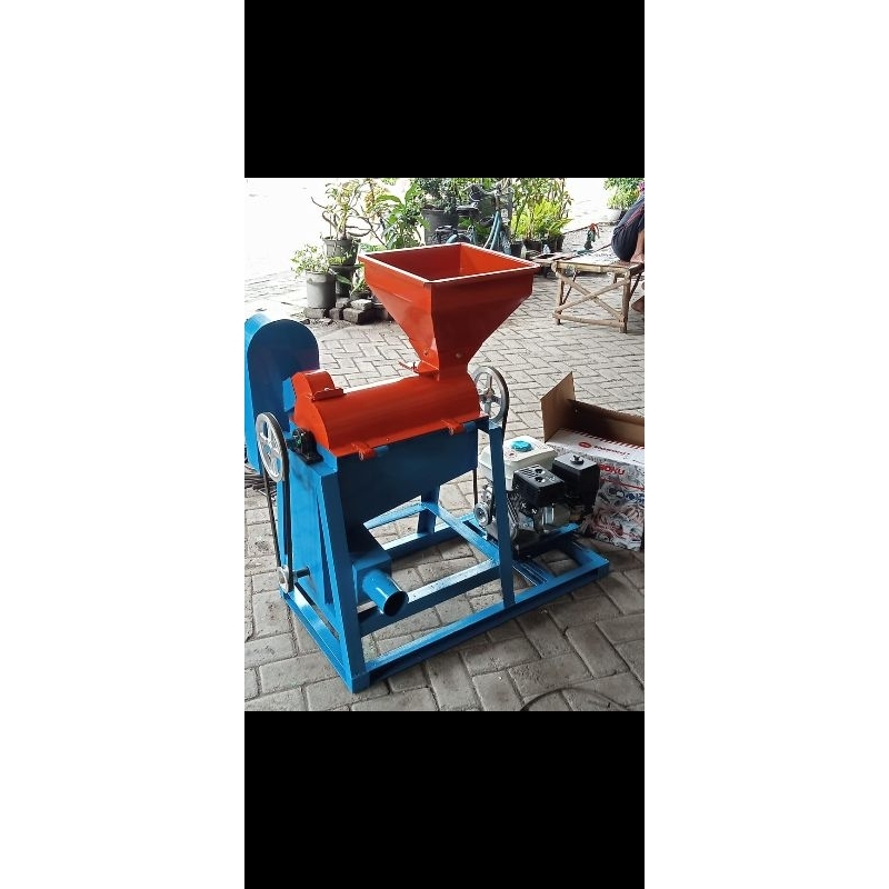 Mesin huller kopi kering