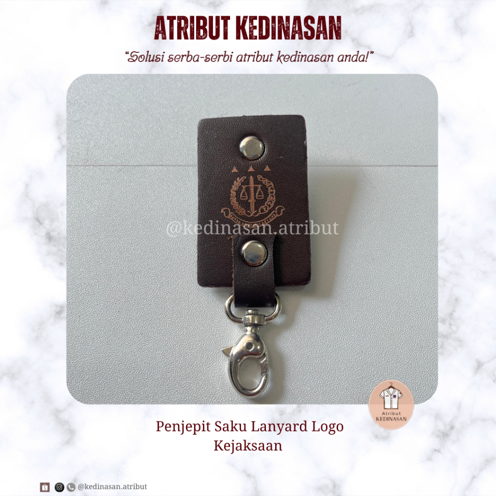 

Penjepit Saku Lanyard ID Card Logo Kejaksaan