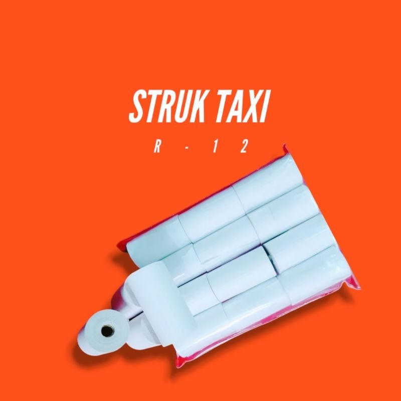 

6 PCS KERTAS STRUK TAXI 37X20 MM