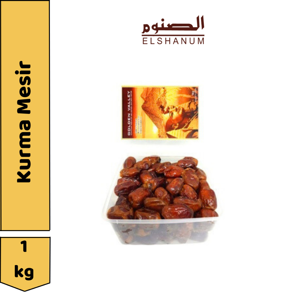 

Kurma mesir premium 1kg Elshanum / Kurma Madu / Oleh oleh Haji dan umroh / Elshanum