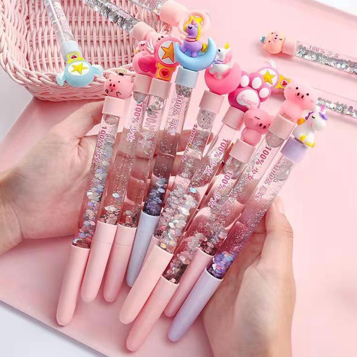 

Promo Seru PULPEN GEL 5 PULPEN MANIK BLING CANTIK PULPEN KOREA A91