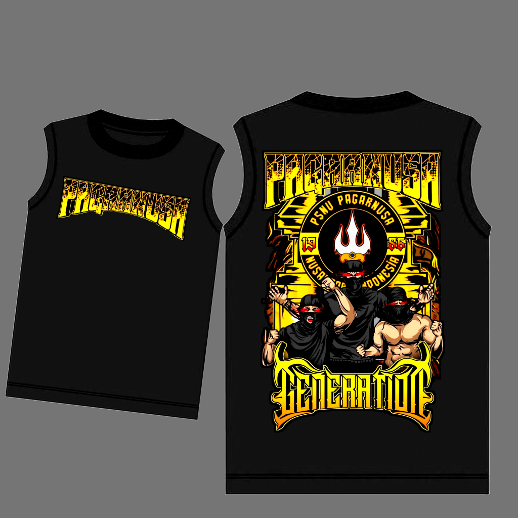 singlet pagar nusa generation / kaos pagar nusa generation terbaru