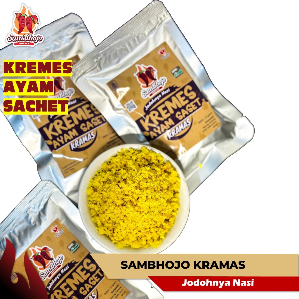 

SamBhojo Kremes Ayam Kriuk Kremesan Sachet 12gr