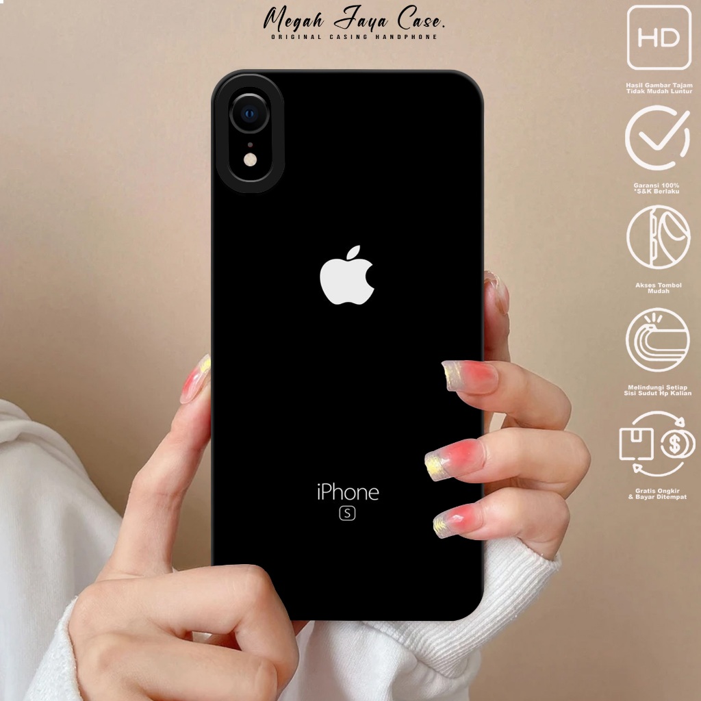 Case Iphone XR - Casing Hp Iphone XR Motif BRAND - Silikon Hp Iphone XR - Cover Hp - Kesing Hp Iphon