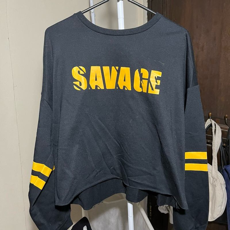 COLORBOX CROP SWEATER (Preloved)
