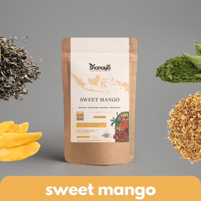 

Sweet Mango | Teh Rasa Mangga isi 5 tea bag | Tea Blend Shanaya Tea