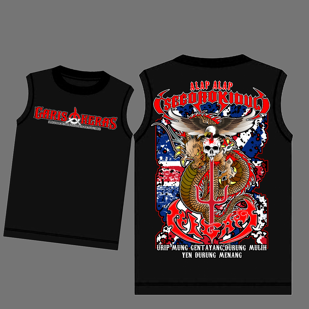 KAOS SINGLET LIGAS SEGORO KIDUL KEREN TERBARU - BAJU PAGAR NUSA LIGAS SEGORO KIDUL MURAH
