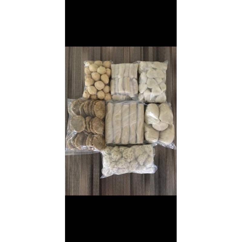 

Pempek prozen campur isi 25 pcs