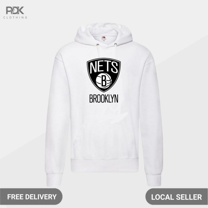 Hoodie Sweater Basketball Brooklyn Nets