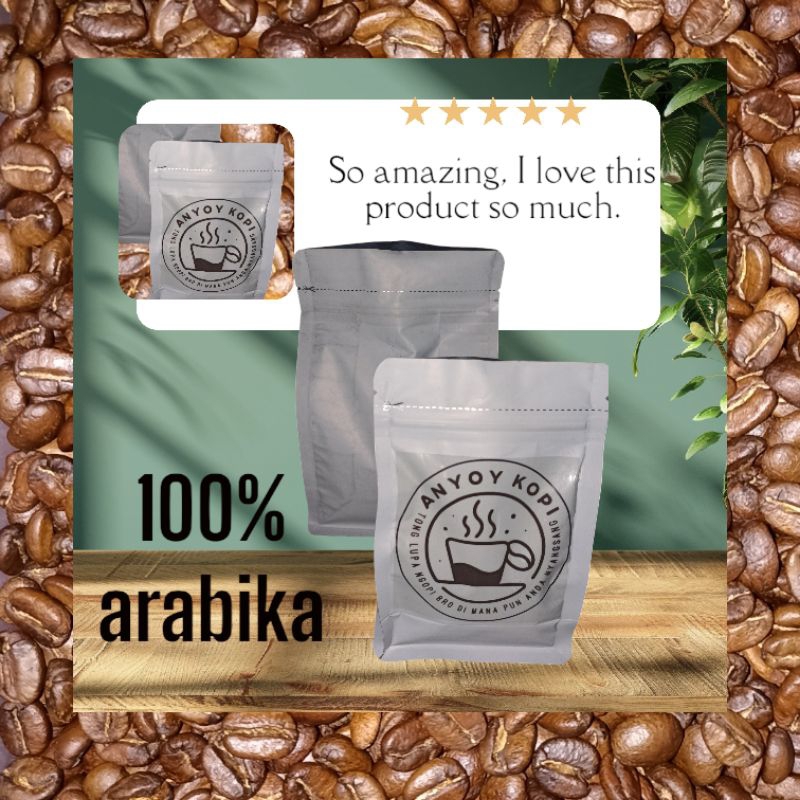 

Anyoy Kopi Arabika kamojang 250gr natural process