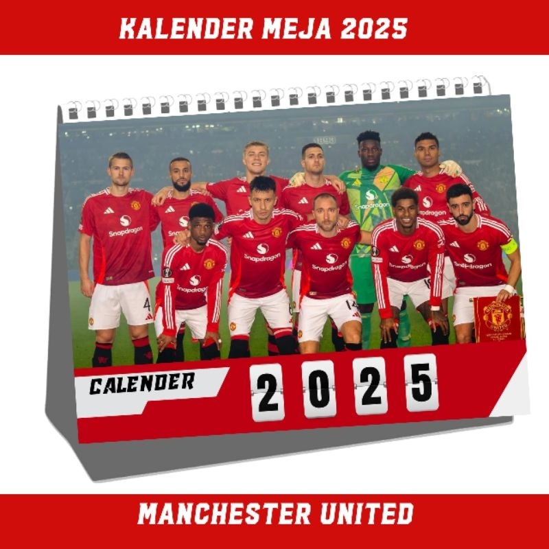 

Kalender Meja 2025 Manchester United