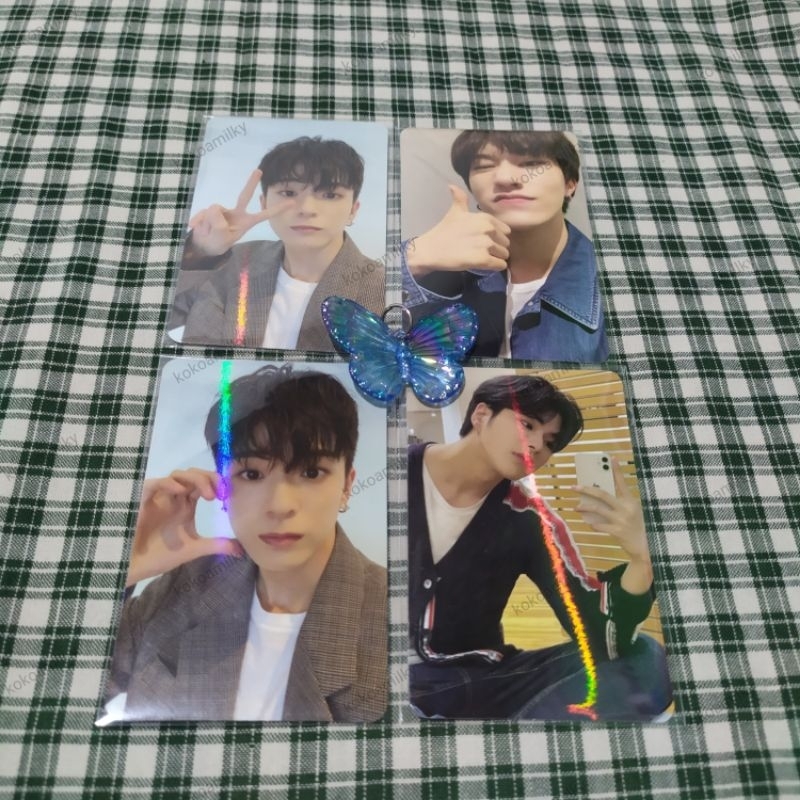 [BACA DESC] wts photocard pc treasure booth trace jikjin hologram jaehyuk mirror asahi hc peace bang