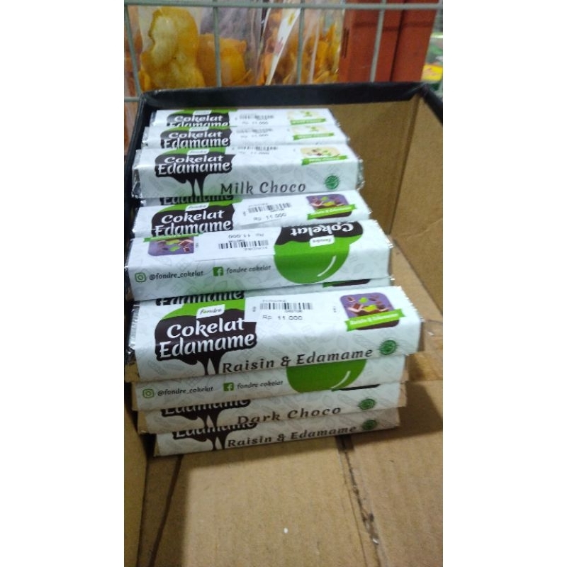 

coklat batangan edamame premium