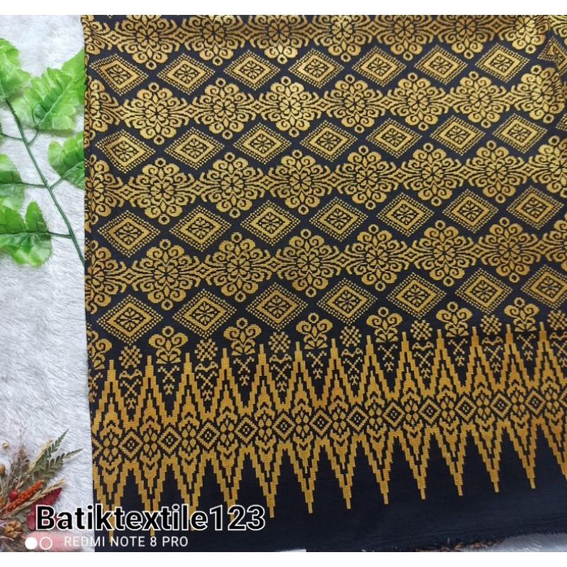 Kain Batik Semisutra/Batik Meteran Motif Songket Kelasik terbaru