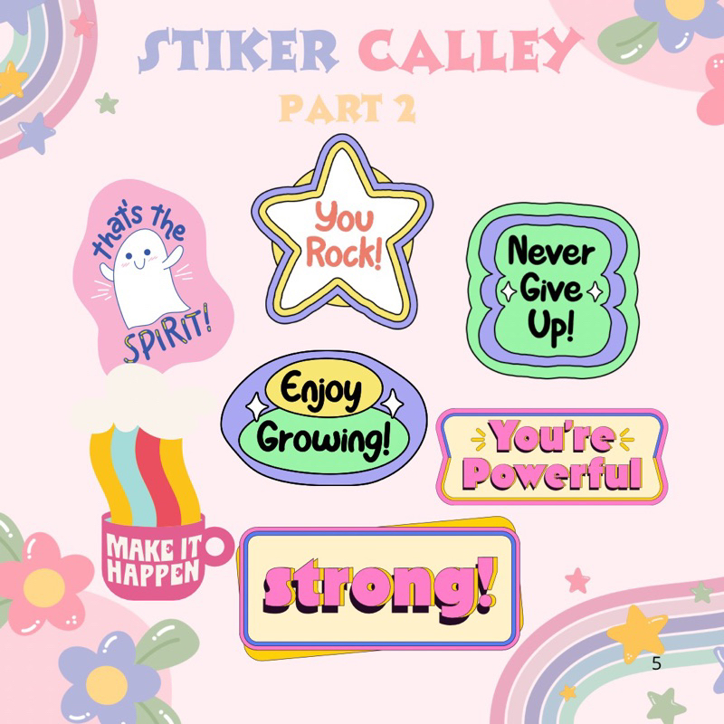 

STARLY - CALLEY 2 STIKER QUOTES STIKER BAGUS STIKER TUMBLR STIKER LAPTOP STIKER BOTOL MINUM