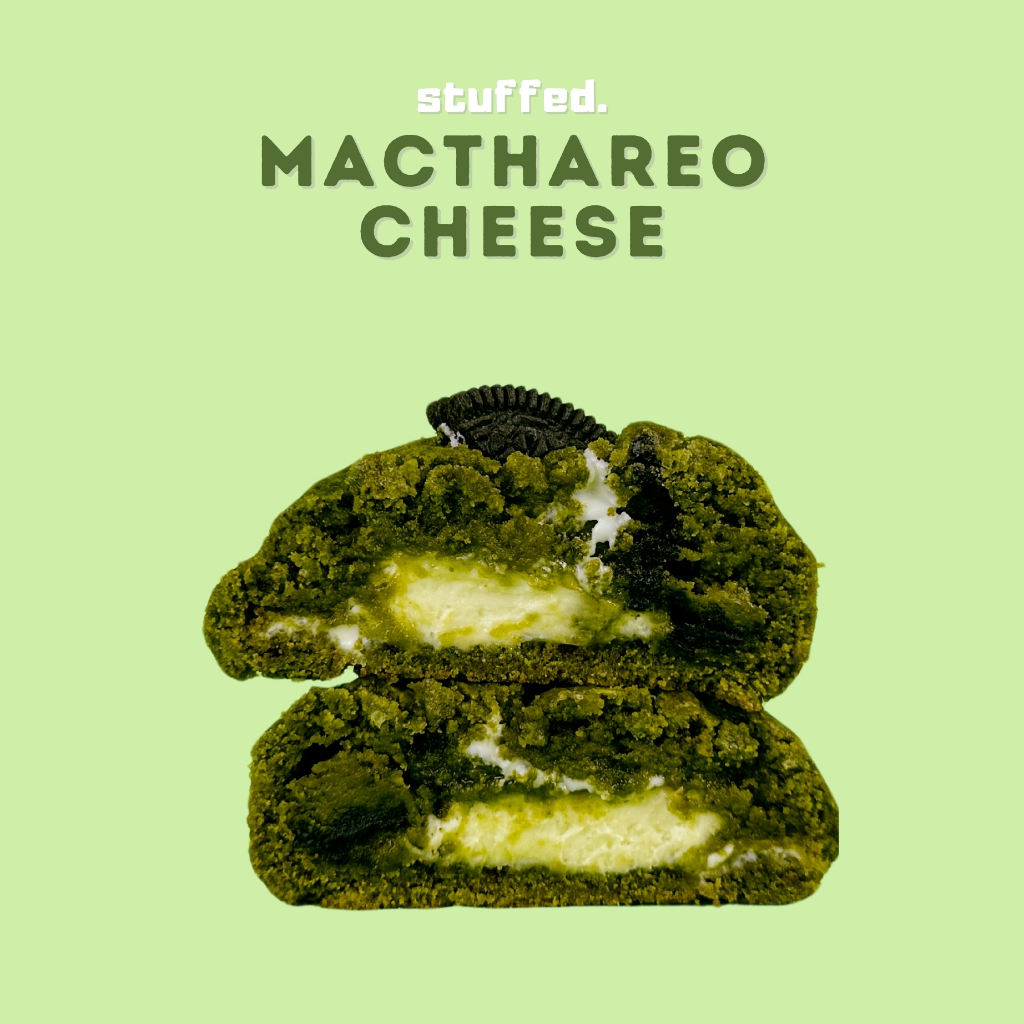 

MATCHA OREO CREAMCHEESE Stuffed Soft Baked Cookies