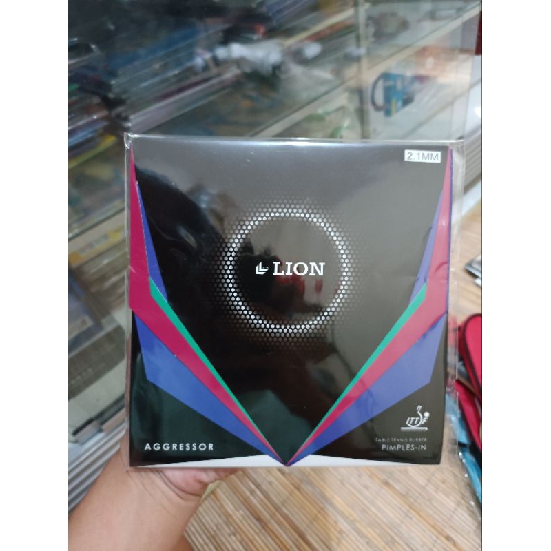 KARET TENIS MEJA LION AGGRESSOR ORIGINAL