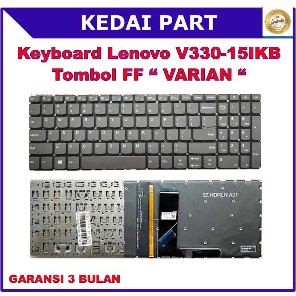 Keyboard Lenovo Ideapad Slim 3 V330-15ikb 3 15ADA05 15ALC6 15iiL05 15iML05 15iTL6 V130-15 Backlight