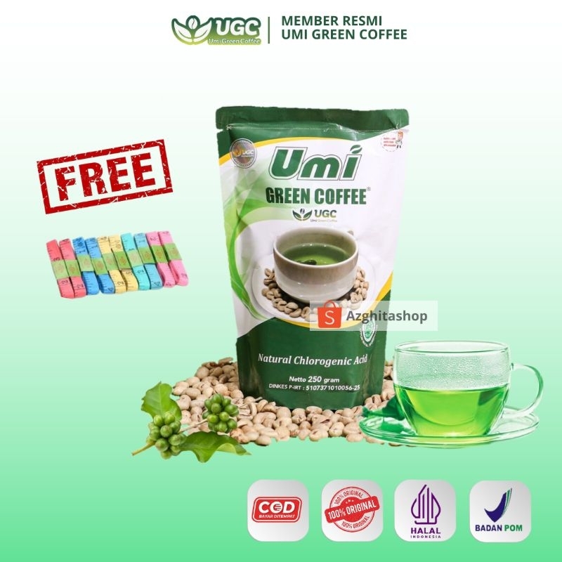 

UGC Umi Green Coffee 250gr kemasan baru ORIGINAL