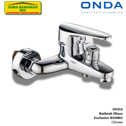 ONDA EXCLUSIVE B33001 Bathtub Mixer Kran Panas Dingin