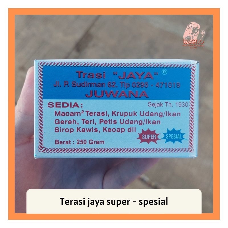 

Terasi udang cap jaya juwana (super - spesial)