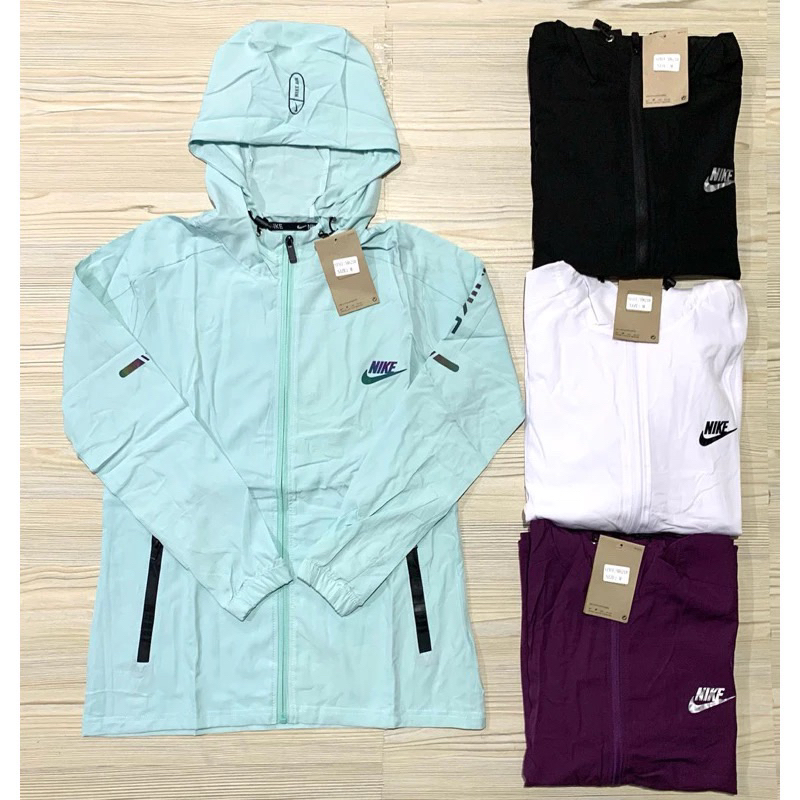 JAKET MICRO WANITA NIKE LEDIES LENGAN PANJANG TOPI KUPLUK IMPORT RUNNING PASTEL