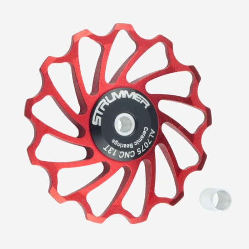 Pulley RD Ceramic bearing 13t Strummer puli rd sepeda