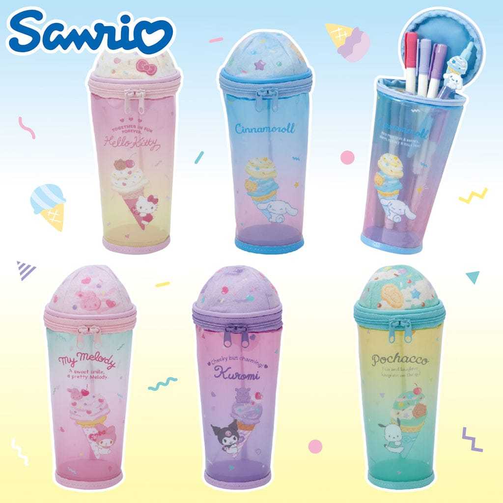 

DOMPET PENSIL TABUNG ORI SANRIO CINAMOROLL POCACHO HELLO KITTY P 20 X D 7