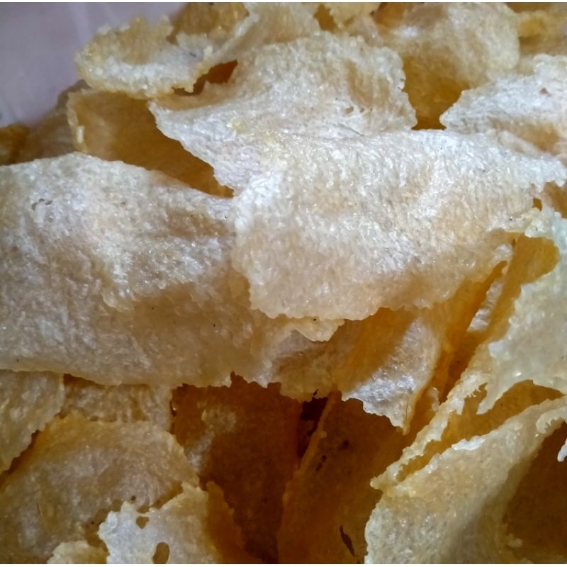 

Krecek Puli Siap Goreng Krupuk Puli Mentah