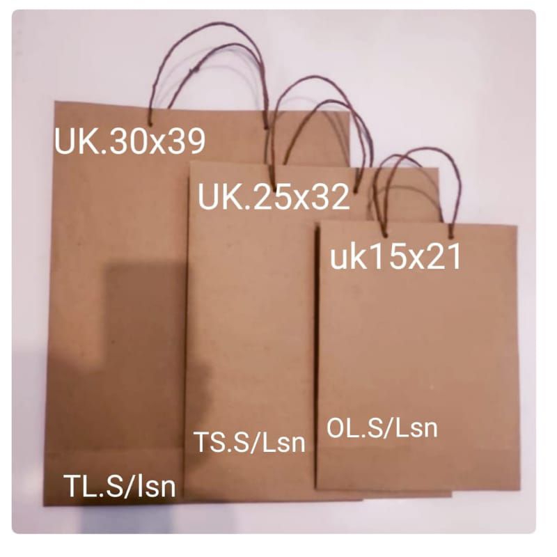 

PAPPER BAG PIGORA COKELAT POLOS (12 PCS)