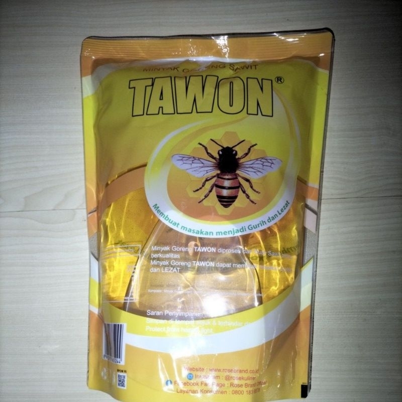 

Minyak goreng Tawon 2 liter