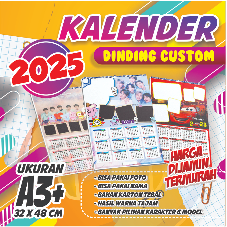 

KALENDER KARAKTER KARTUN TAHUN 2025