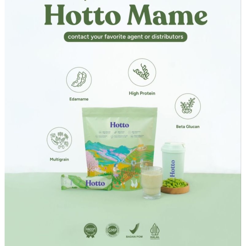 

Hotto Mame Protein Multigrain 1 Pouch
